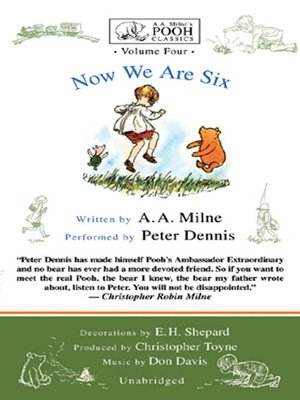 cover image of Now We Are Six